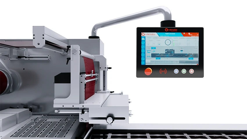Резистивен HMI сензорен панел на термоформовъчна машина THERA 650